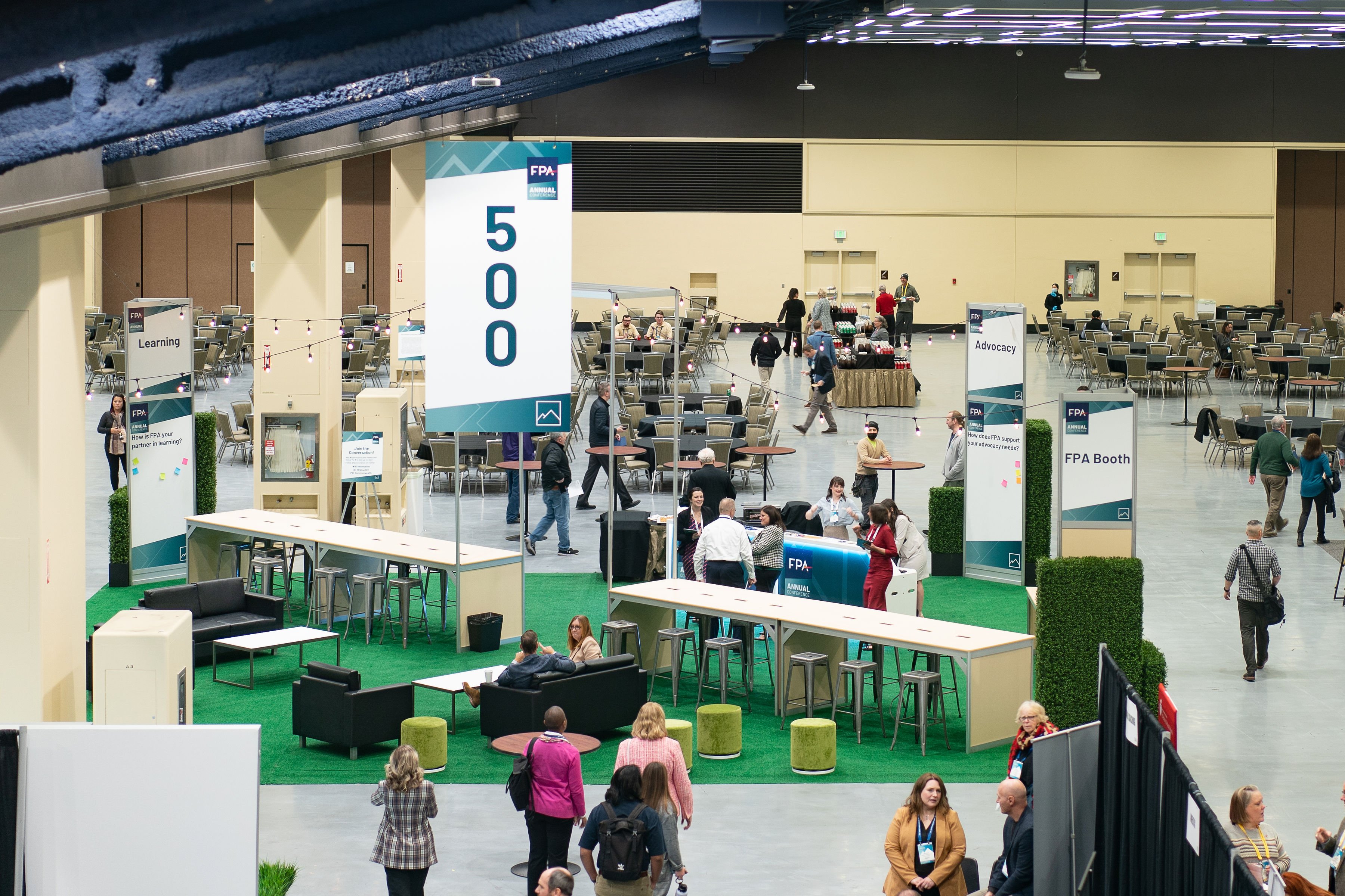 exhibit hall